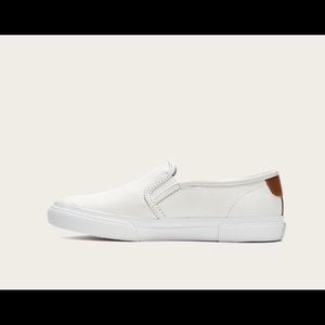 Frye Slip ons white